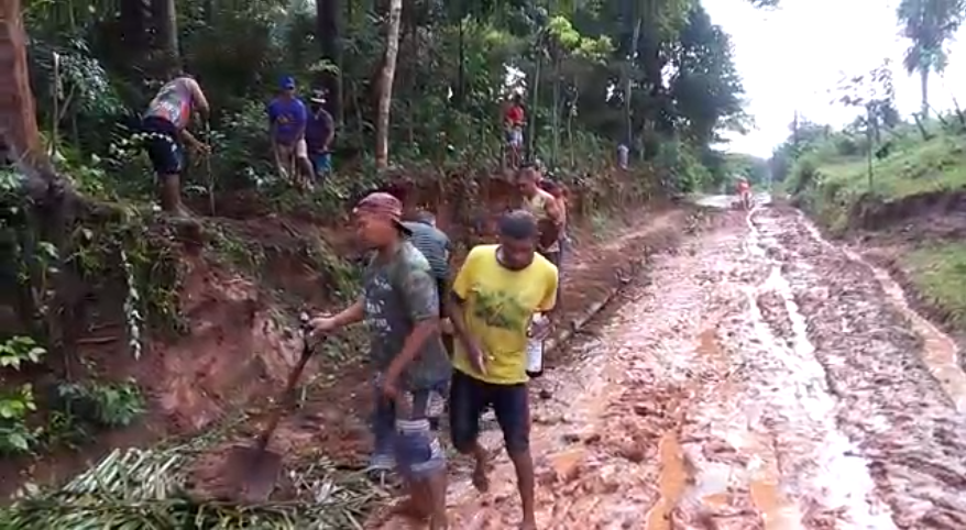 Moradores da zona rural de São Vicente e São João Batista sofrem com estradas em condições precárias