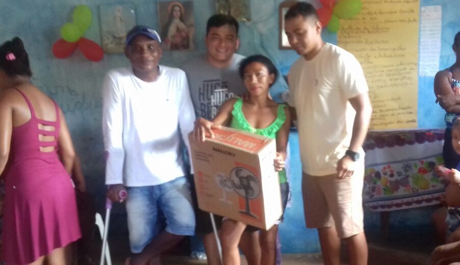 Luis de Civico realiza festa para mães no povoado Tabocal, em São Vicente Ferrer