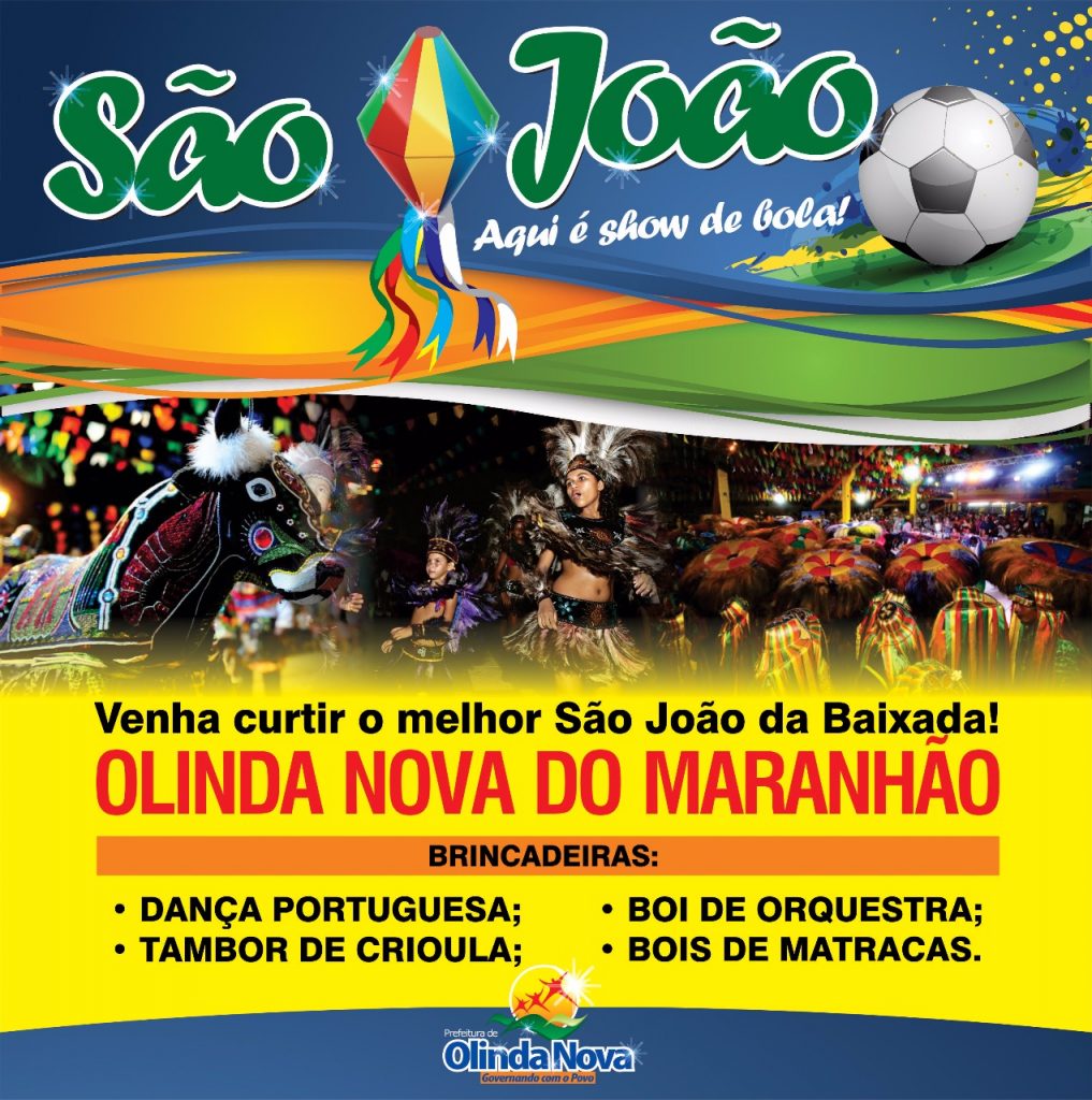 Costinha inaugura hoje Escola de Musica e abre o São João em Olinda Nova do Maranhão. Vejam a decoração