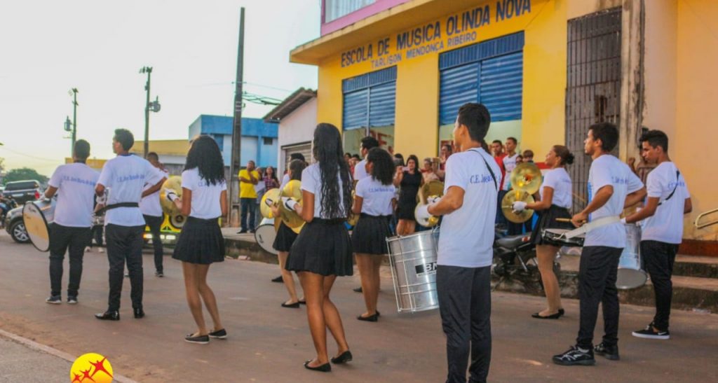Costinha inaugura Escola de Música para jovens de Olinda Nova do Maranhão