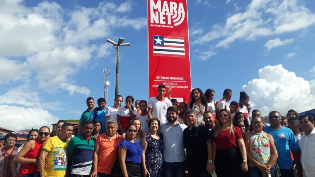 Pontos de acesso gratuito à internet são inaugurados em Cajapió e Penalva