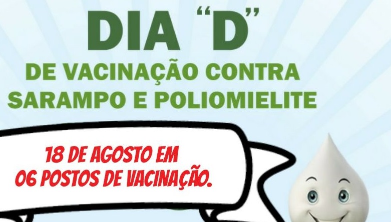 Hoje é o dia ‘D’ de vacinação contra sarampo e poliomielite em Matinha; saiba onde se vacinar