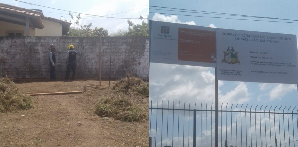 Tribunal de Justiça inicia construção do Salão do Júri em São João Batista
