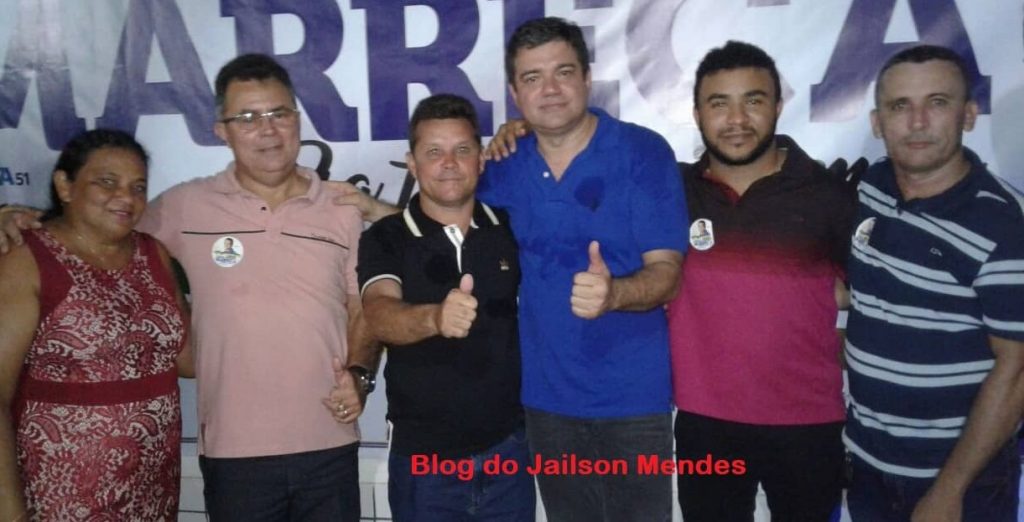 Cinco vereadores mostram força, dão o primeiro lugar para Marreca Filho e agradecem votação em São João Batista