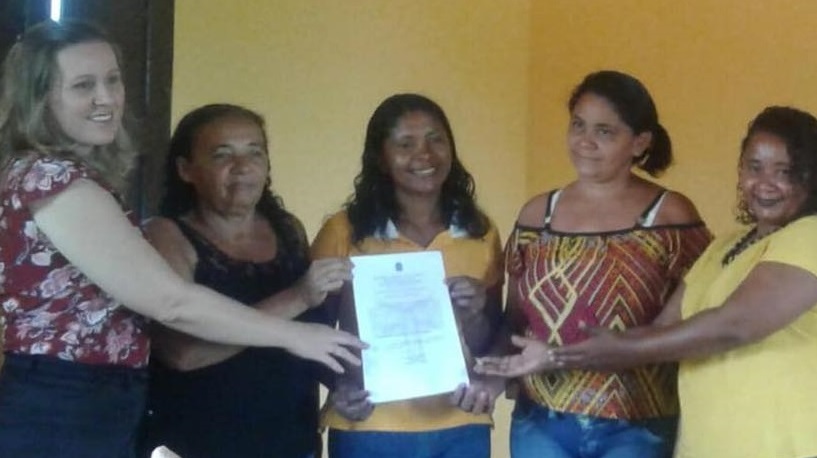 Prefeitura entrega certificação da Fundação Palmares à comunidade de São Lourenço, em Cajapió