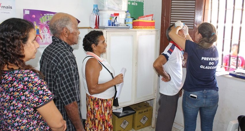 Mutirão do Glaucoma beneficia dezenas de pessoas em Cajapió