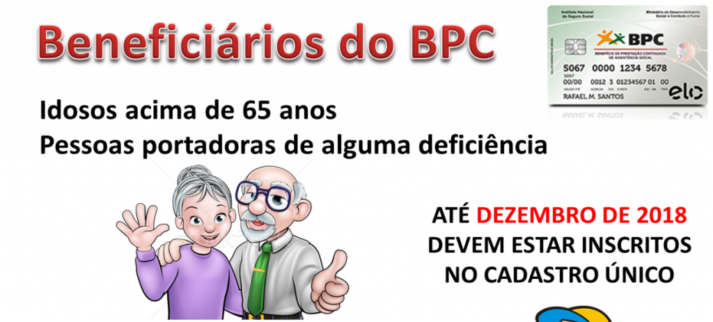 Beneficiários do BPC devem atualizar cadastrados até o fim de dezembro em São João Batista