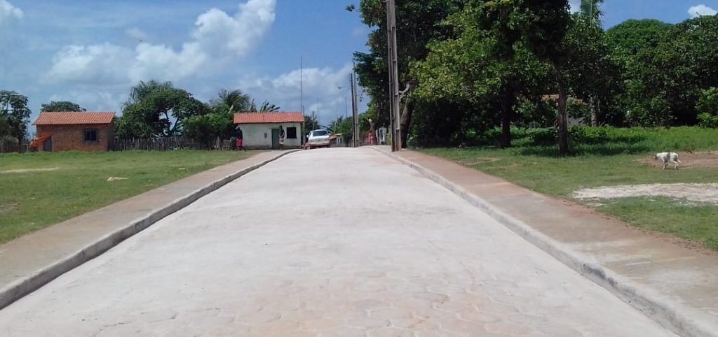 Prefeitura de São João Batista avança na pavimentação do povoado Arrebenta