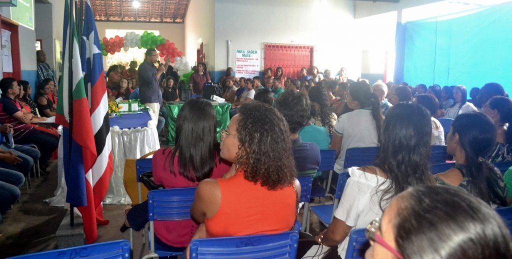 Cerca de 300 professores participam de Jornada Pedagógica e discutem BNCC em São Vicente Ferrer
