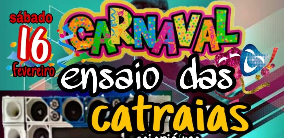 Carnaval 2019: Amanhã tem a primeira prévia do Bloco das Catraias, em Cajapió