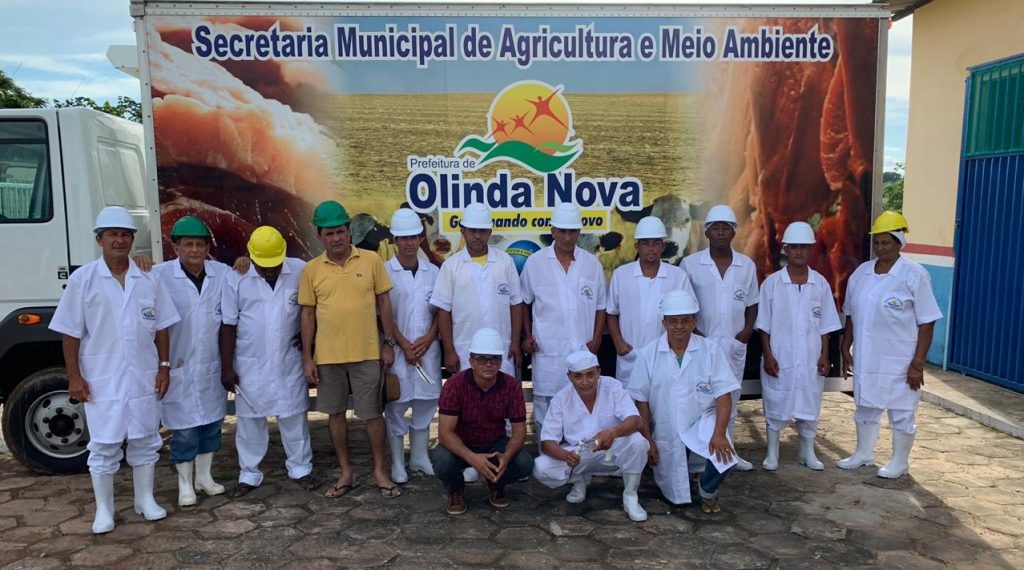 Pela primeira vez, Abatedouro Municipal começa a funcionar em Olinda Nova do Maranhão