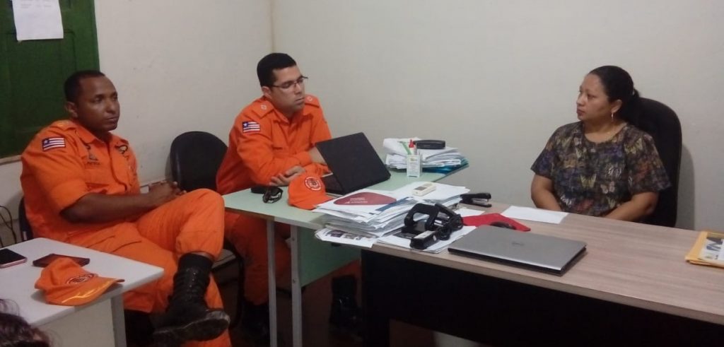 Após decreto de emergência, Corpo de Bombeiros visita áreas atingidas por chuvas na cidade de Matinha