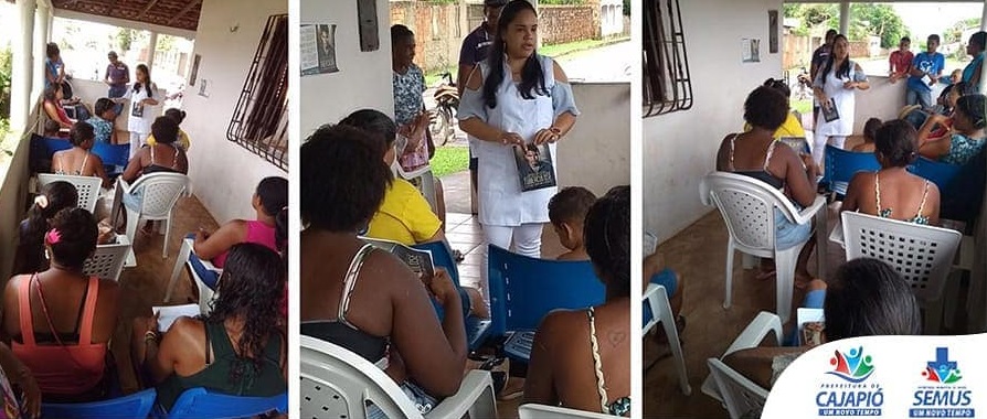 Em Cajapió, ações de secretarias miram campanhas de prevenção sobre tuberculose e pré-natal