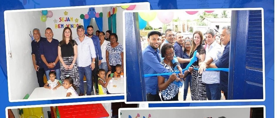 Cajapió segue ritmo de desenvolvimento e prefeito entrega creches e novos prédios do Conselho Tutelar e secretarias