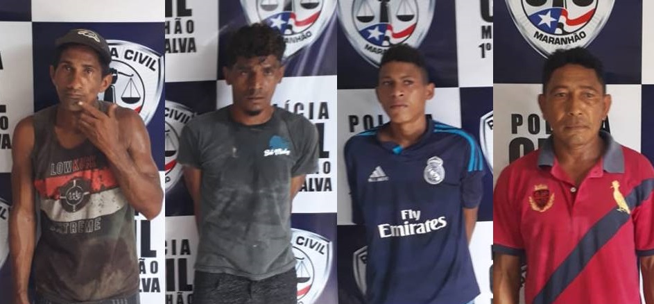 Em Penalva, quatro pessoas são presas durante operação de combate ao crime