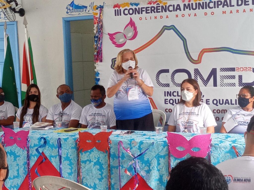 Prefeitura de Olinda Nova do MA realiza a III Conferência Municipal de Educação e discute melhorias no ensino público