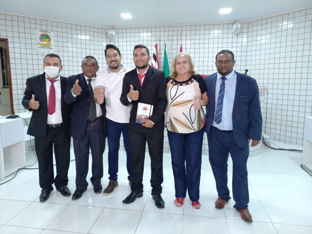 Conceição comemora e parabeniza nova mesa diretora da Câmara de Vereadores de Olinda Nova do Maranhão