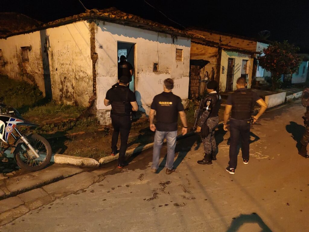 Urgente: Gaeco realiza operação contra grupo criminoso que atua em Viana, Cajari e Matinha; vejam as fotos