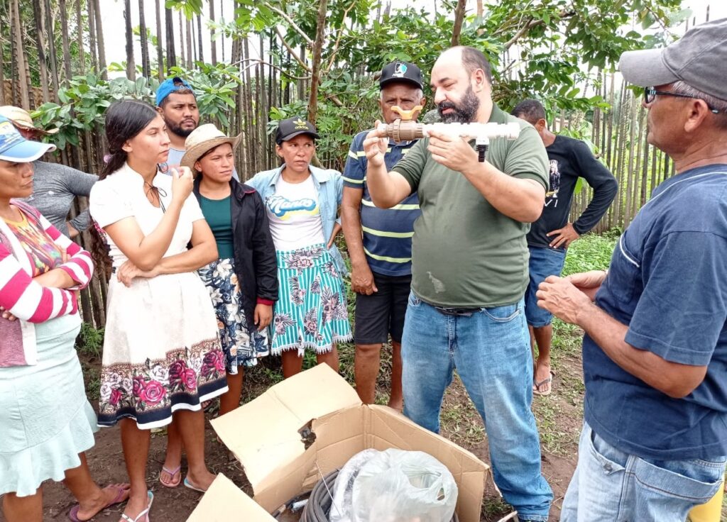 Agerp entrega terceira DAP jurídica e realiza curso de horticultura agroecológica em comunidades de São João Batista