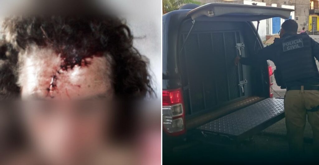 Em Arari, homem é preso após esfaquear e tentar matar amiga de sua companheira