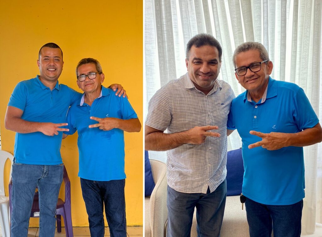Vice-prefeito Careca da Cultura anuncia apoio aos deputados Pará Figueiredo e Josimar de Maranhãozinho em Penalva