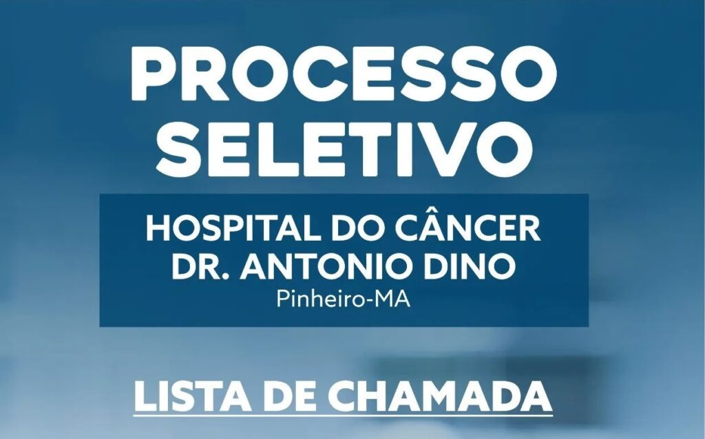 Mais de 960 candidatos são convocados para realizar prova com 31 vagas para trabalhar no Hospital do Câncer em Pinheiro