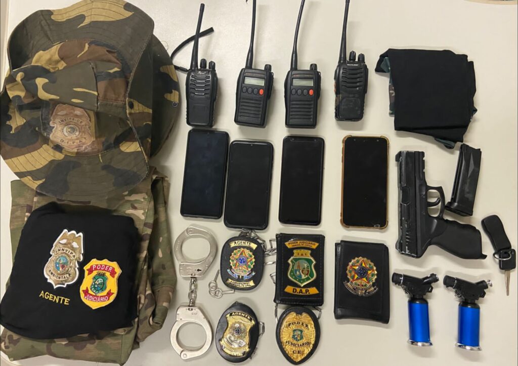Polícia confirma identidade de criminosos do estado do Ceará que confiscaram gaiolas de morador de Viana e se passavam por servidores do IBAMA