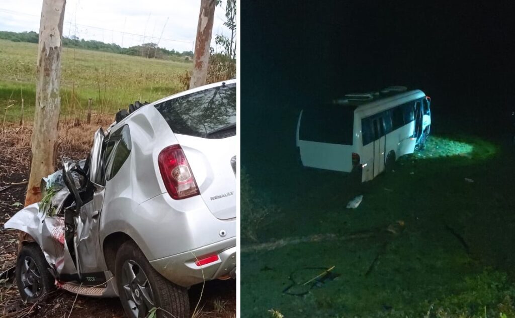 Em menos de 12 horas, polícia registra dois graves acidentes em estradas na cidade de Vitória do Mearim