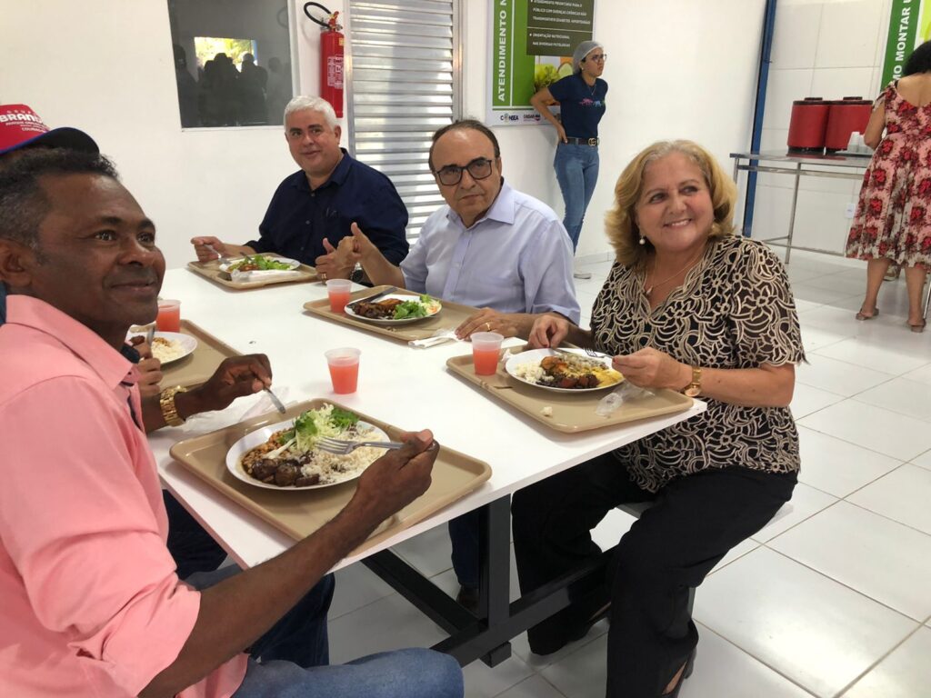Prefeita Conceição Cutrim e Governo do Estado entregam restaurante popular em Olinda Nova do Maranhão; vejam as fotos