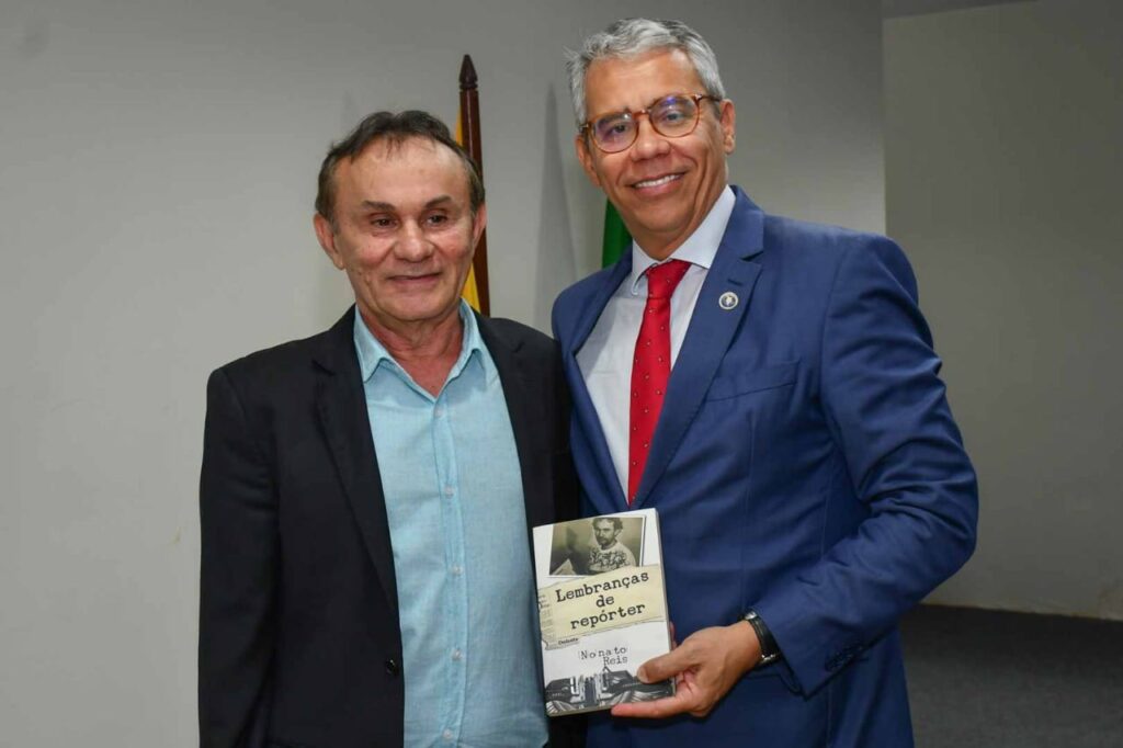 Nonato Reis, jornalista e oficial de Justiça natural de Viana, lança livro de memórias jornalísticas