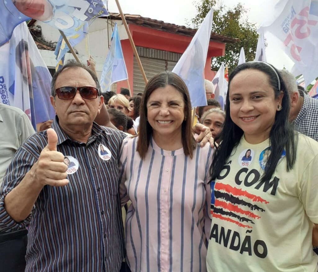 Em São Vicente Ferrer, Shirley Pinto fortalece candidaturas de Roseana Sarney e Leandro Bello