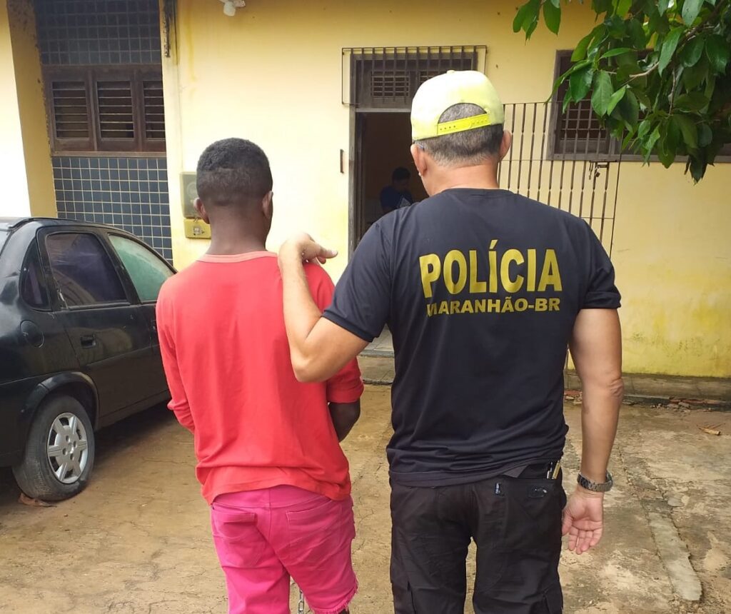 Polícia prende, na cidade de São Bento, suspeito de assassinar idoso de 64 anos em São Vicente Ferrer