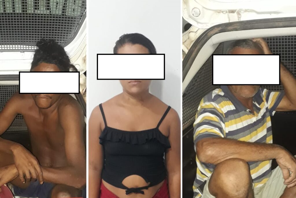 Mãe e três homens são presos acusados de estuprar adolescentes de 10 e 12 anos na Baixada Maranhense