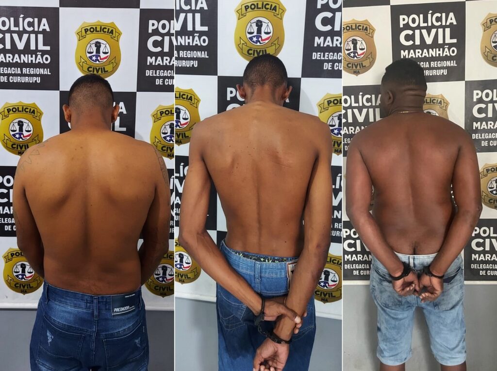Nas últimas 24 horas, nove pessoas são presas em operações da polícia nas cidades de Arari, Cajapió, São Bento, Cururupu e Anajatuba