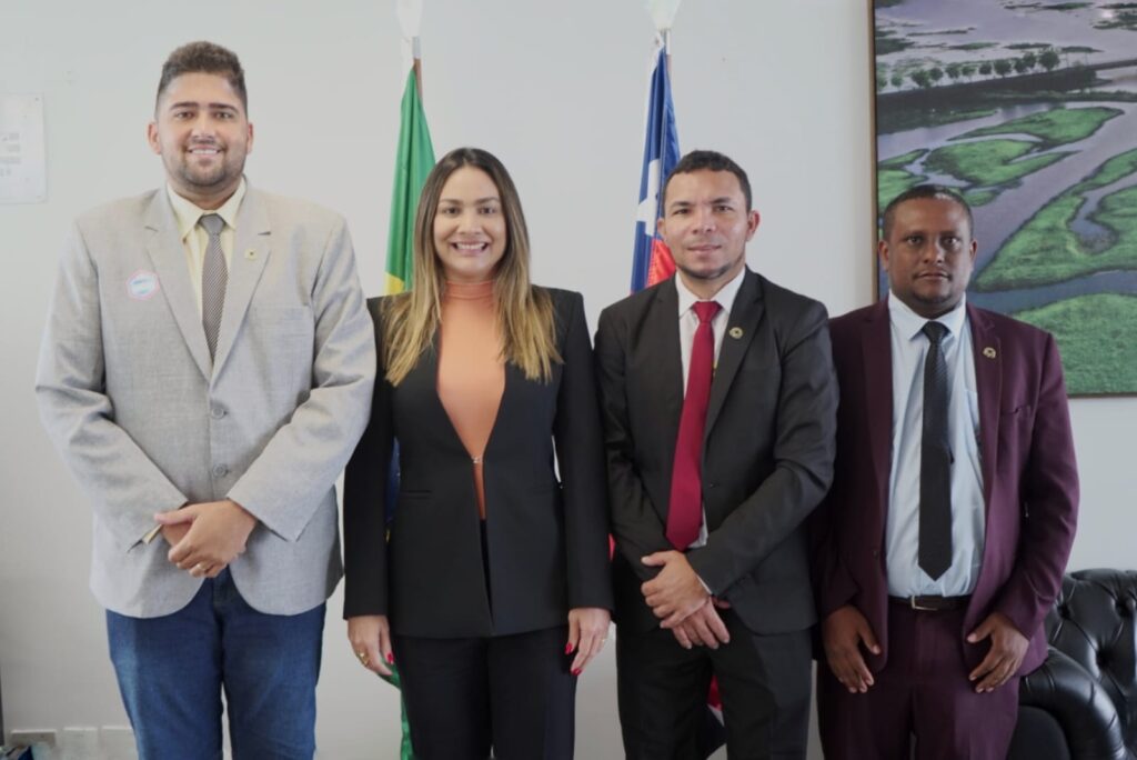 Em Brasília, três vereadores de Olinda Nova do MA apresentam demandas a senadores e membros da Defesa Civil Nacional
