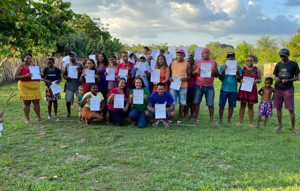 Mais de 60 agricultores do povoado São Benedito são beneficiados com o CAF em Olinda Nova do Maranhão