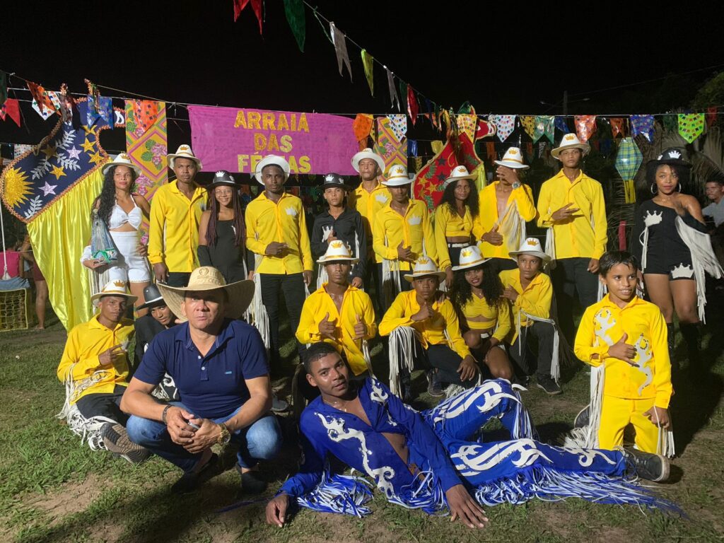Primeira edição do ‘Arraiá das Férias’ anima moradores da zona rural de Olinda Nova do Maranhão