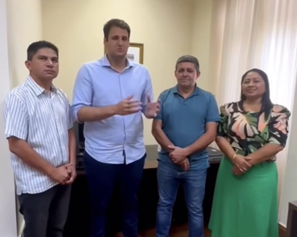 ‘É o meu candidato a prefeito em Matinha’, diz Beto Pixuta após reunião com Nilton Everton e Linielda