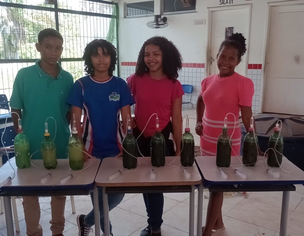Alunos de Penalva concorrem a prêmio nacional da Samsung com protótipo de biogás e biofertilizante