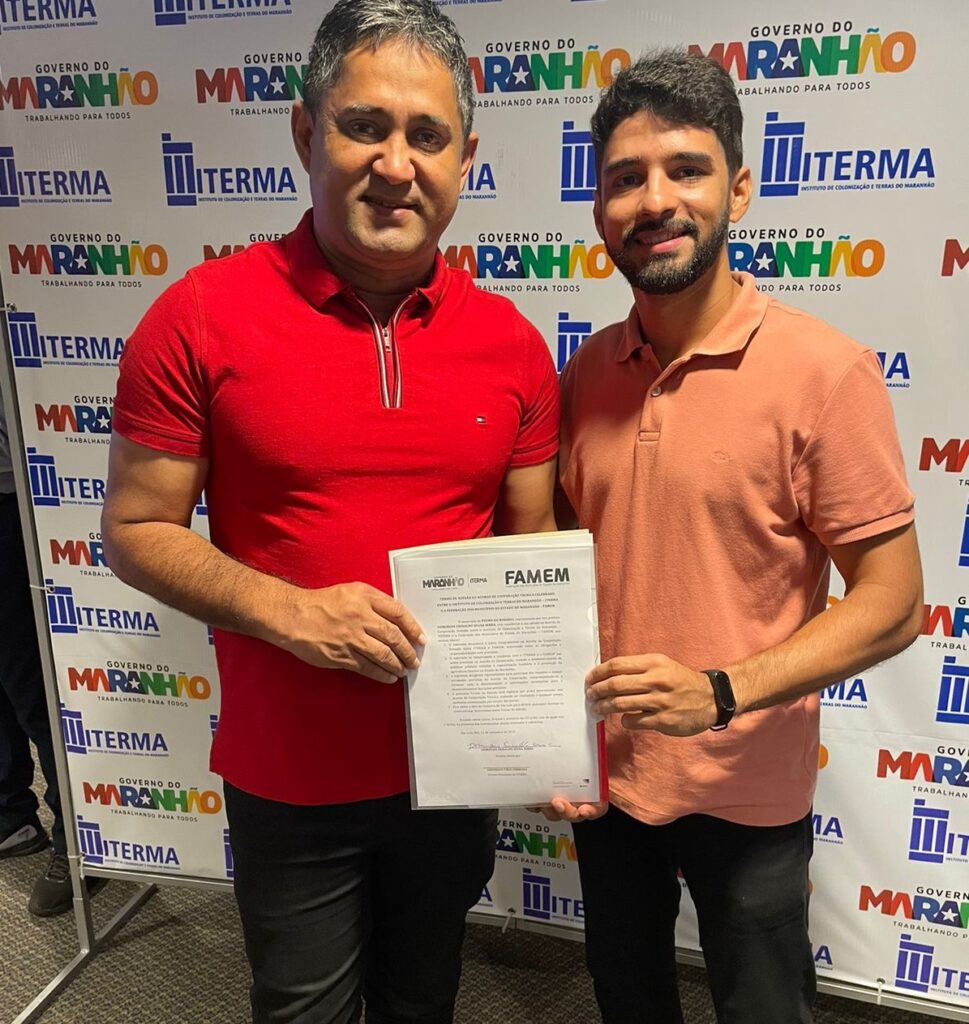Prefeito de Pedro do Rosário participa do 1º Congresso de Regularização Fundiária do Maranhão
