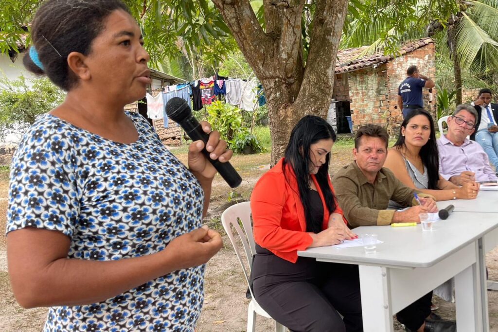 Moradores da região de Santa Rita I apresentam demandas da comunidade em sessão itinerante da Câmara de Vereadores de São João Batista