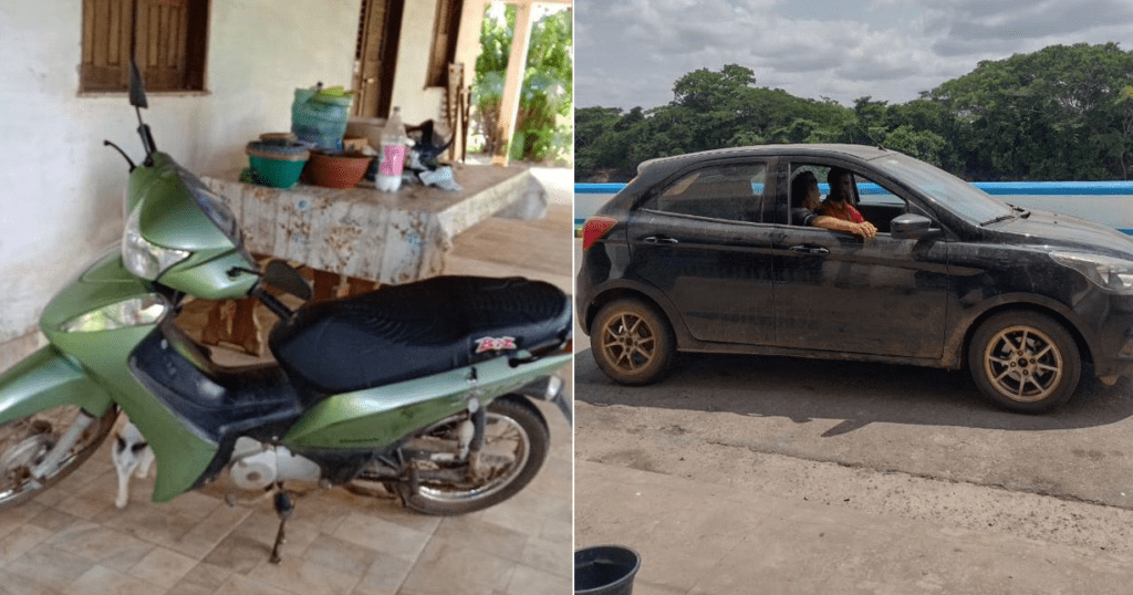 Bandidos invadem casa em Olinda Nova do MA, amarram moradores e levam carro, moto, celulares e dinheiro