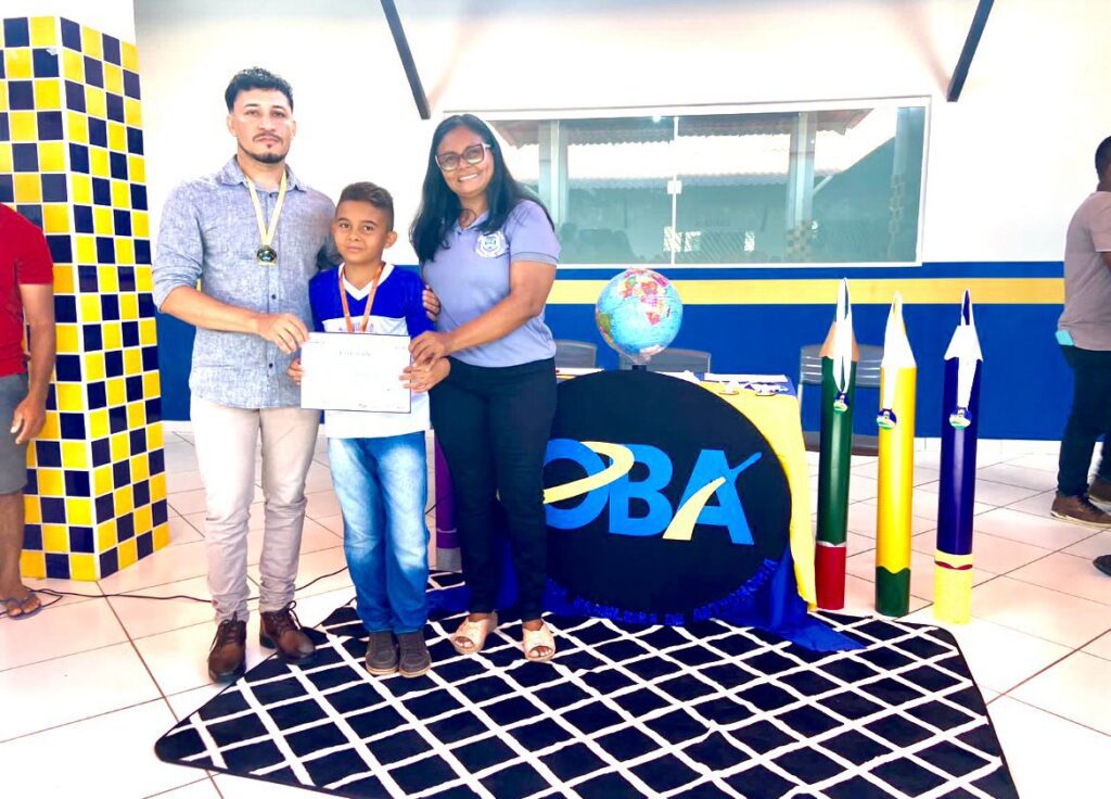 Estudante da cidade de Penalva recebe medalha de bronze na Olimpíada Brasileira de Astronomia e Astronáutica