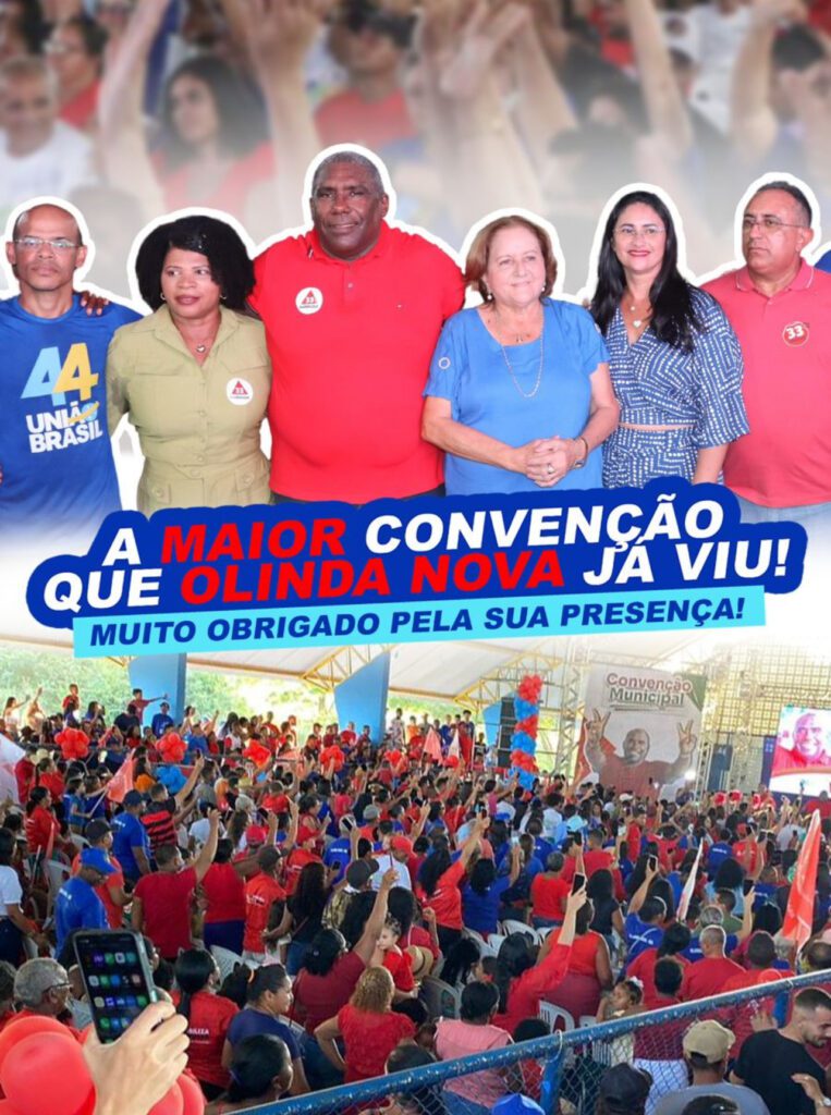 Valdenir realiza maior convenção dos últimos 28 anos em Olinda Nova do Maranhão