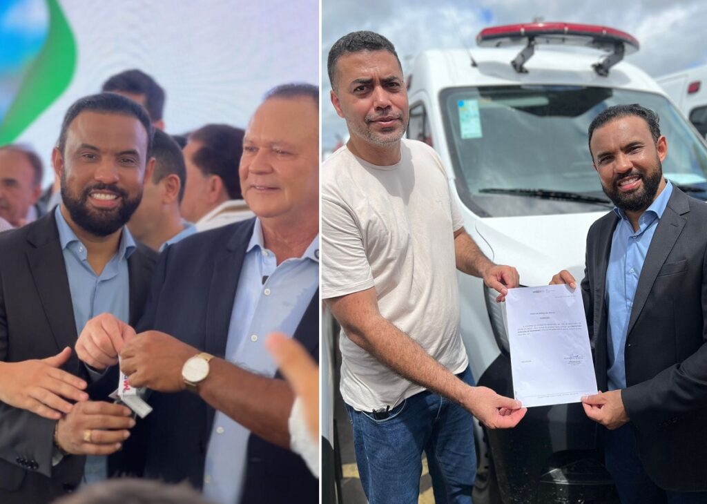 Edilson da Alvorada conquista mais uma ambulância para a cidade de Palmeirândia
