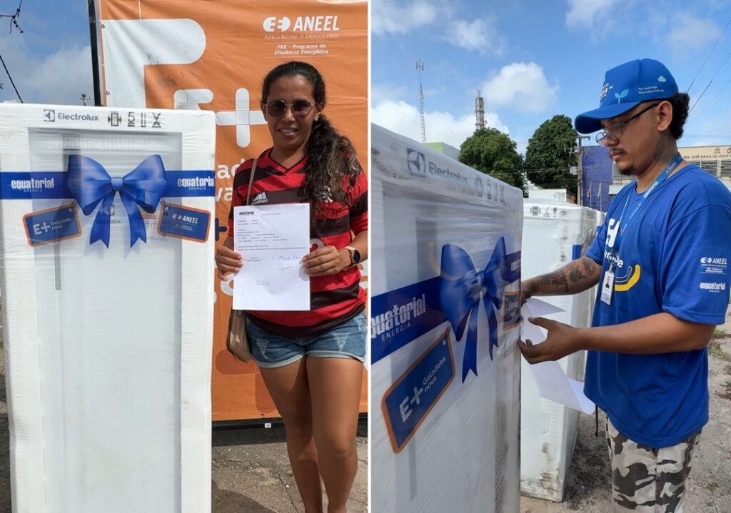 Prefeitura de Pinheiro e Equatorial beneficiam moradores com troca de eletrodomésticos