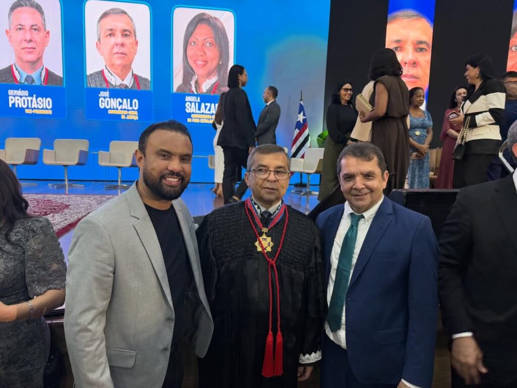 Prefeito Edilson da Alvorada participa de posse da nova Mesa Diretora do Tribunal de Justiça do Maranhão