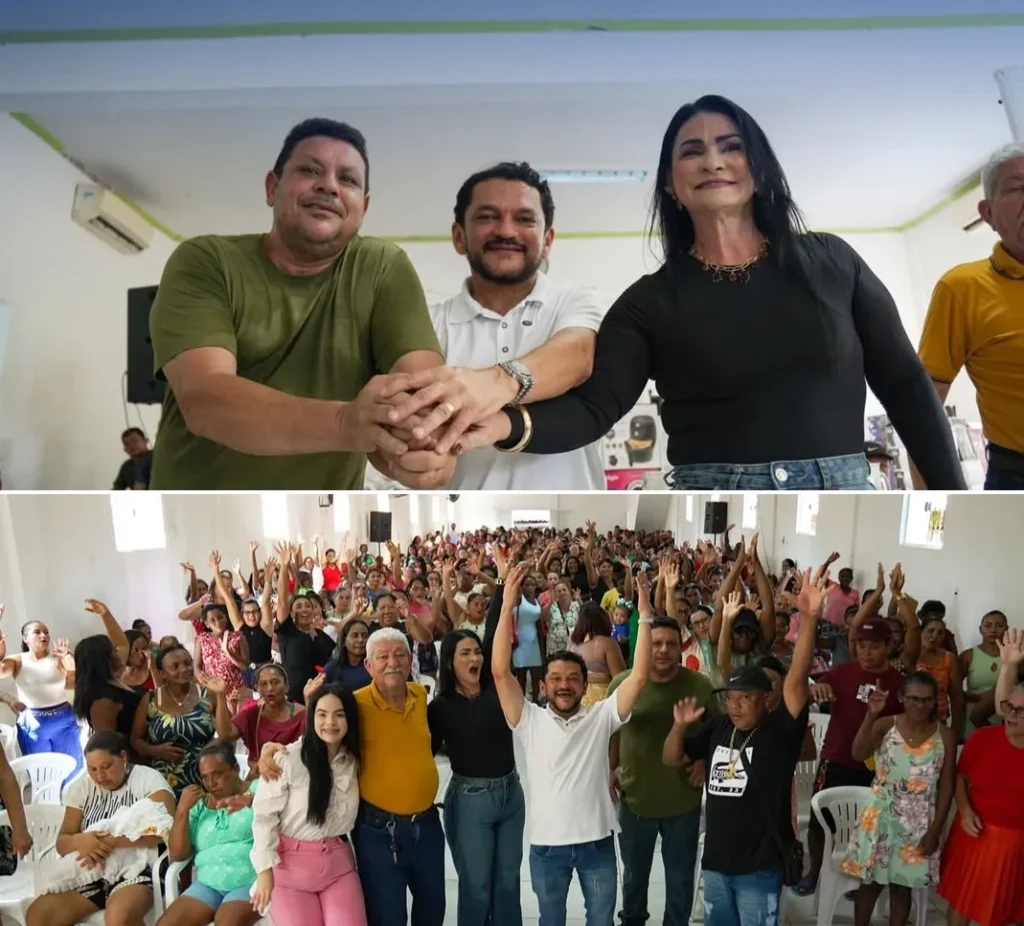 Evento em homenagem às mães de São João Batista marca união de vereadores e lideranças em torno de Claudio Cunha