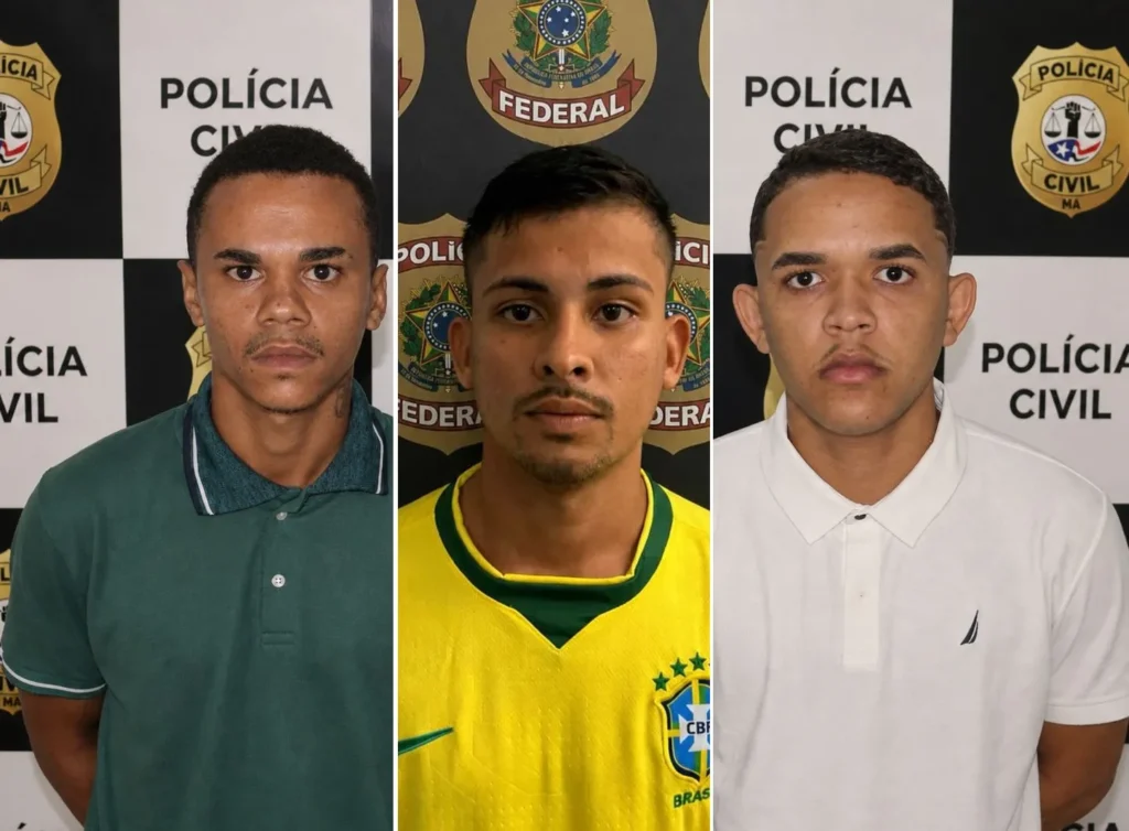 Terceiro suspeito de matar entregador na Baixada Maranhense é preso dentro de avião pela Polícia Federal