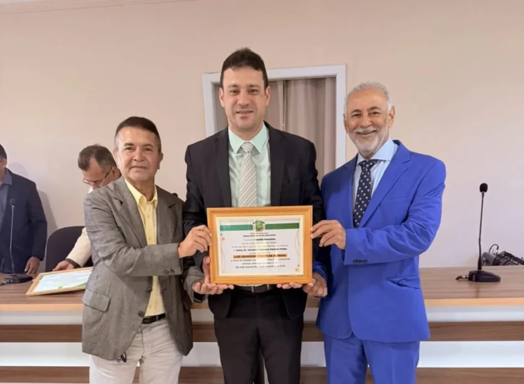 Advogado Luís Henrique Terças recebe Título de Cidadão Joanino em São João Batista
